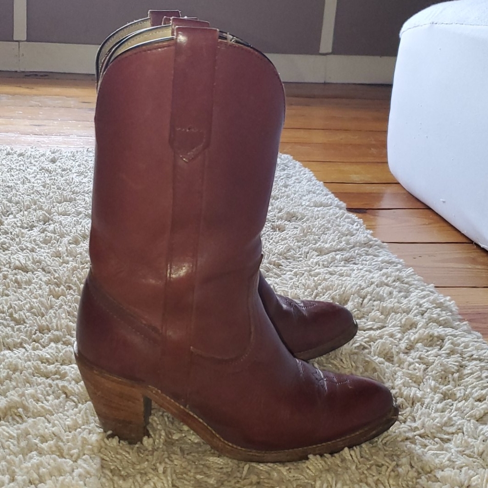 Vintage Frye cowgirl boots